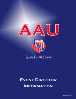 Event Director Information