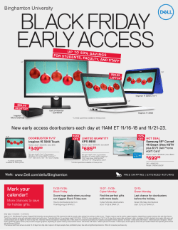 US Black Friday Flyer -Print Ad