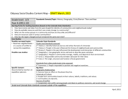 Humanities - Odyssey School of Denver