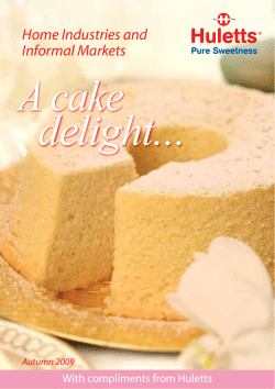 A cake delight