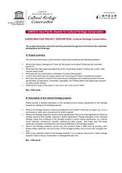 UNESCO Asia-Pacific Awards for Cultural Heritage Conservation