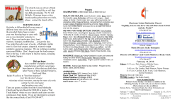 Our Service - Montrose United Methodist Church