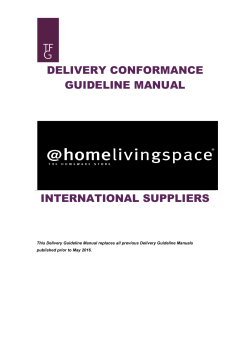 PDF Delivery Guideline Manual for International Suppliers