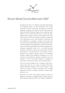 BREGUET MARINE &Eacute;QUATION MARCHANTE 5887