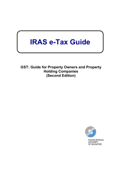 Guide for Property Owners and Property Holding Companies