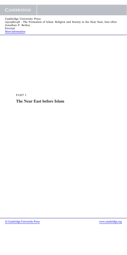 The Near East before Islam - Beck-Shop