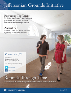 Rotunda Through Time - University of Virginia