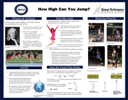 How High Can You Jump?