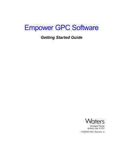 GPC Getting Started Guide