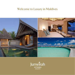 Fact Sheet - Capital Travel Maldives