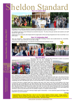 Issue Number 356 - 26 May 2017