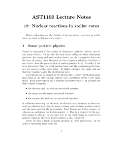 AST1100 Lecture Notes