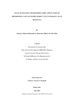 Legal Pluralism and Discriminatory Application of Progressive Laws