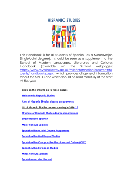 Spanish Handbook