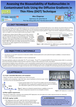 Poster presented at Geowaste conference in 2015