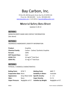 section 1 - Bay Carbon Inc.
