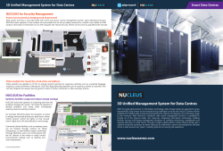 NUCLEUS Smart Data Centre English Brochure 2016