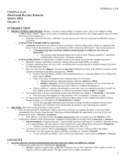 Barkow - NYU School of Law