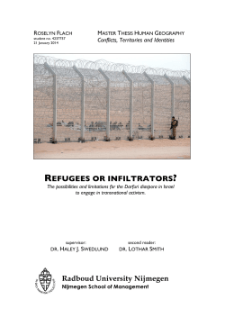 refugees or infiltrators?