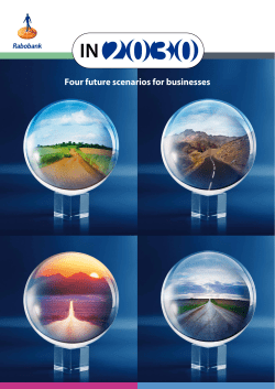 Four future scenarios for businesses