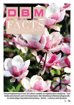 dbm facts 1 16 - Department of Biomedicine