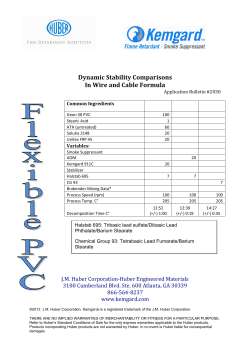 Dynamic Stability Comparisons In Wire and Cable Formula
