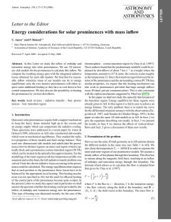 Energy considerations for solar prominences with mass inflow