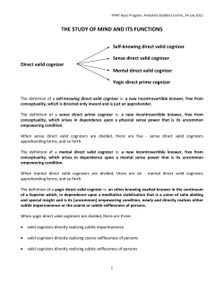 H7_Valid Cognizers - Amitabha Buddhist Centre