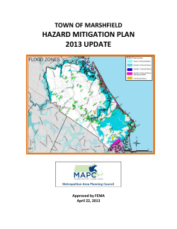 hazard mitigation plan 2013 update