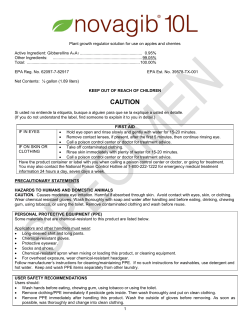 Novagib 10L Specimen Label