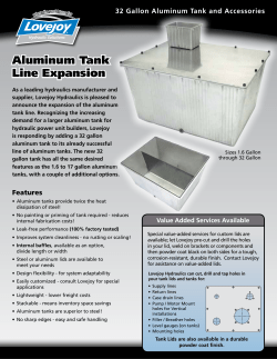 Aluminum Tank Line Expansion
