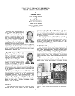 unique fan vibration problems: their causes and solutions