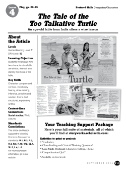 The Tale of the Too Talkative Turtle
