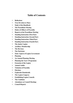 Table of Contents