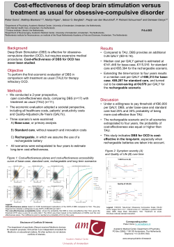 Cost-effectiveness of deep brain stimulation versus