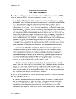 Tagging Requirements