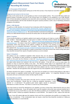 Measurement fact sheet No2
