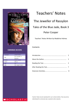 Jeweller of Rassylon, The