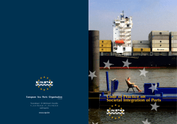 Code of Practice on Societal Integration of Ports