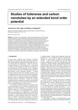 Studies of fullerenes and carbon nanotubes by an extended bond
