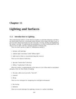 Chapter 11:Lighting ( file, .3MB)