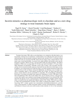 Incretin mimetics as pharmacologic tools to elucidate and as a new