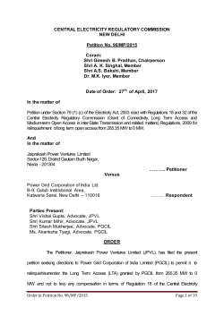 Petition under Section 79 (1) (c)