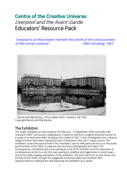 Centre of the Creative Universe teachers` pack