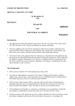 Transcript - Mental Health Law Online