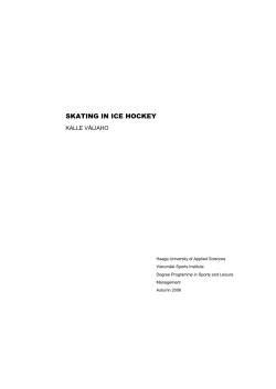 SKATING IN ICE HOCKEY - IIHF Hockey Centre > in English