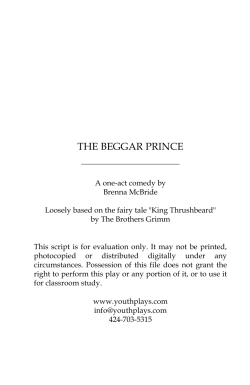 the beggar prince