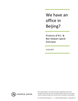 We have an office in Beijing?