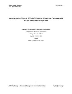 Auto-Integrating Multiple HEC-RAS Flood