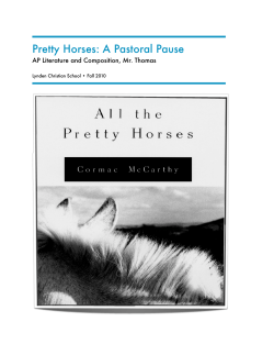 Pretty Horses Study Guide - Eagle Mountain